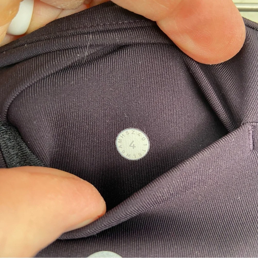 Lululemon Get Your Peek On Crop Leggings women's sz 4 - Picture 4 of 6